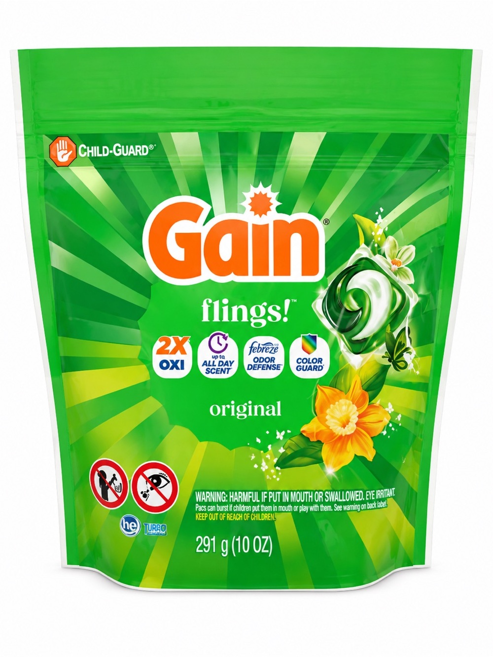 Gain Original Laundry Detergent Pods